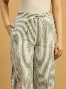 MBeautiful Striped Organic Cotton Lounge Pants