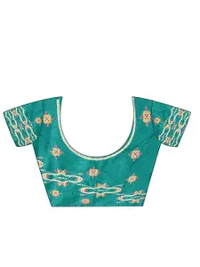 Saree mall Embroidered Poly Georgette Sarees