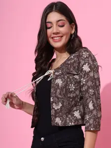 KALINI Women Printed Shrug