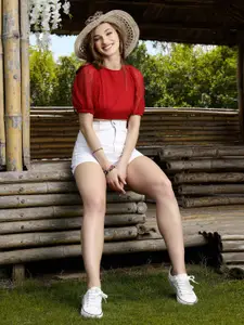 Sera Chiffon Crop Top