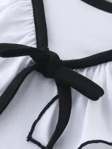 CrayonFlakes Girls Printed Top with Trousers