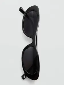 MANGO Women Oval Sunglasses with UV Protected Lens 77042540