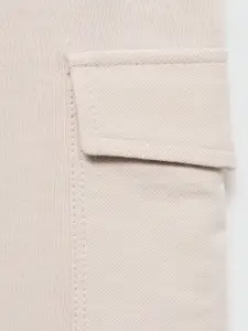 Mango Kids Boys Cotton Cargo Joggers