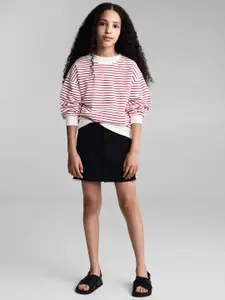 Mango Kids Girls Pure Cotton Denim short Skirt