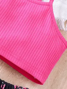 INCLUD Girls Top with Shorts