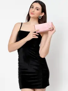 LaFille Women Printed PU Two Fold Wallet