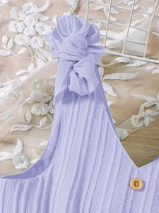 INCLUD girls shoulder straps fit &flare dress