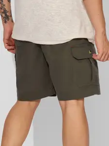The Souled Store Men Mid-Rise Cargo Shorts