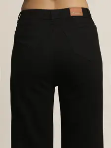 BAESD Women Comfort Straight Fit High-Rise Jeans