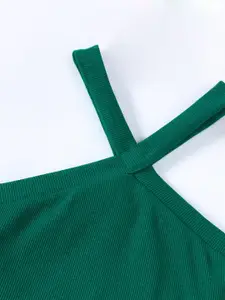 INCLUD Girls Printed Top with Skirt