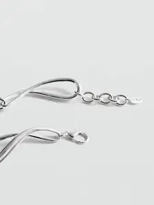 MANGO Asymmetrical Link Necklace