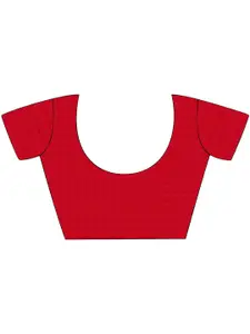 Mitera Embellished Beads and Stones Satin Ready to Wear Saree