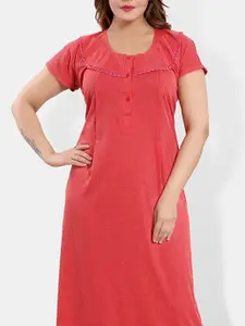 Be You Striped Maxi Nightdress