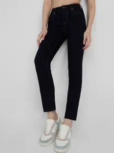 FOREVER 21 Women Slim Fit Mid-Rise Jeans