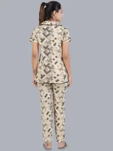 BAESD Women Printed Night suit