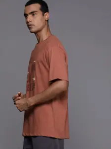 HRX by Hrithik Roshan Men Typography Printed Training T-shirt