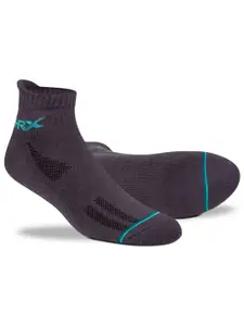 HRX by Hrithik Roshan Men Pack of 3 Black And White Ankle Length Sports Socks