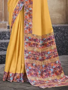 Satrani Art Silk Muga Saree