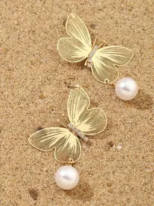 SALTY Pearls Drop Earrings