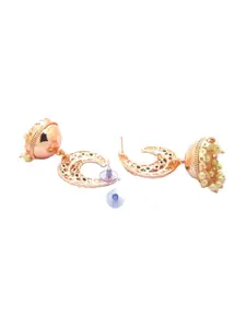 9blings Dome Shaped Jhumkas Earrings