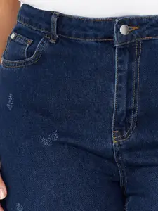 Trendyol Women Mildly Distressed Regular Fit Jeans