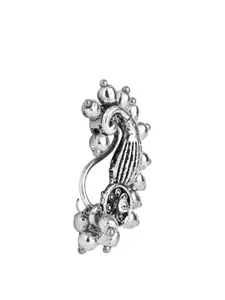 I Jewels Silver Plated Ring Nosepin