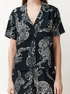 Trendyol Women Animal Printed Night suit