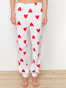 Trendyol Women Geometric Printed Night suit