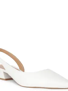 Naturalizer Pointed Toe Block Heel Mules