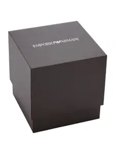 Emporio Armani Women Embellished Bracelet Style Analogue Watch AR11627I-Silver