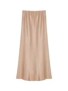 Trendyol Women Solid A-Line Maxi Skirt