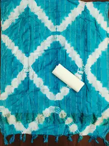 Ishin Ethnic Motifs Printed Gotta Patti Pure Cotton Unstitched Dress Material