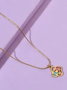 SALTY Mix It All Clover Pendant Comes With Chain