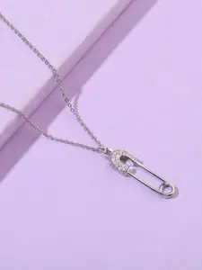 SALTY Eowyn Butterfly Stone Studded Pendant With Chain