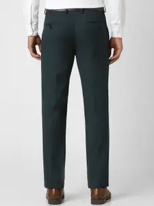 Van Heusen Men Solid Slim Fit Trousers