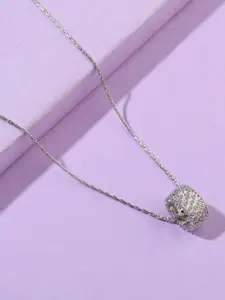 SALTY Full Studded Wheel Pendant Chain