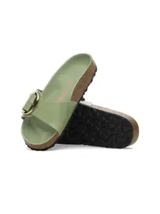 Birkenstock Women Narrow Width Leather Comfort Sandals