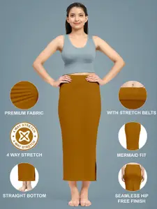 Trendmalls Women High Rise Stretchable Saree Shapewear