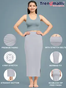 Trendmalls High Rise Mermaid-Fit Stretchable Saree Shapewear