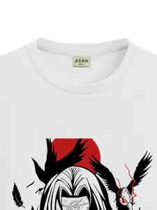 ADRO Anime Printed Applique T-shirt