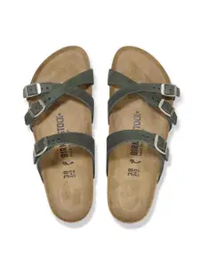 Birkenstock Women Leather Comfort Sandals