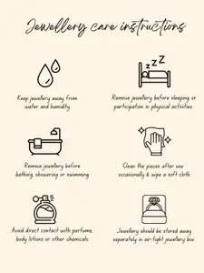 ADIVA Rose Gold Plated American Diamond Studs