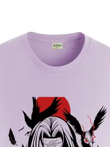 ADRO Men Printed Applique T-shirt