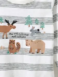 StyleCast Boys Striped Pockets T-shirt