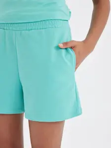 DeFacto Women Mid-Rise Regular Fit Shorts