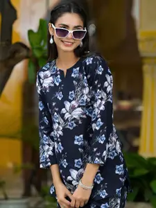 KALINI Floral Printed Top  with Trousers