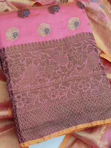 Ishin Paisley Woven Design Zari Unstitched Dress Material