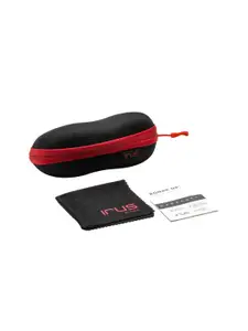 IRUS by IDEE Men Square Sunglasses with UV Protected Lens IRS1336C4SG