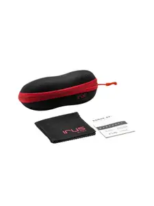 IRUS by IDEE Men Square Sunglasses with UV Protected Lens IRS1336C1SG