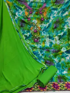 Ishin Paisley Printed Unstitched Dress Material